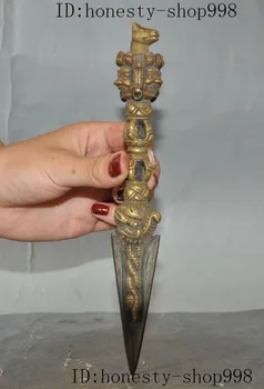 christmas 8"Old Nepal Tibet Buddhist Bronze 24K Gold Mahakala Dorje vajra Phurba dagger halloween
christmas 8"Old Nepal Tibet Buddhist Bronze 24K Gold Mahakala Dorje vajra Phurba dagger halloween