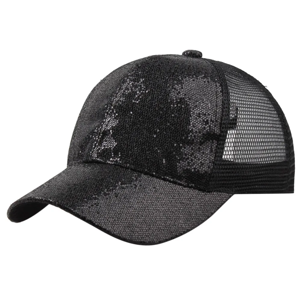Women Girl Baseball Cap Solid Color Fashion Ponytail Sequins Shiny Messy Bun Snapback Hat High Quality Sun Bone Caps Gorras #LL
Women Girl Baseball Cap Solid Color Fashion Ponytail Sequins Shiny Messy Bun Snapback Hat High Quality Sun Bone Caps Gorras #LL