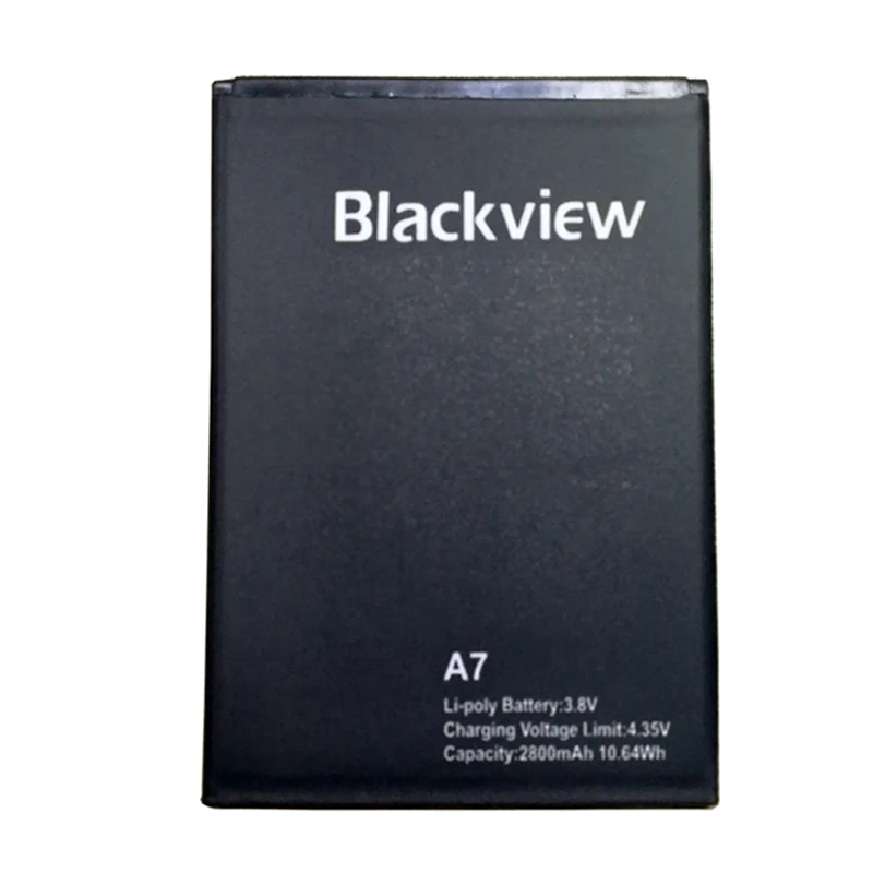 For Blackview A7 Batteries Cell Phone 2800mAh Li-Ion Batteria Rechargeable Accumulator Replacement+Track Number
For Blackview A7 Batteries Cell Phone 2800mAh Li-Ion Batteria Rechargeable Accumulator Replacement+Track Number