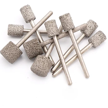5pcs 3.0mm Diamond Grinding Head Jade Peeling Flat Cylindrical A Grinding Jaw Stone Engraving Abravise Tool Grit 46
5pcs 3.0mm Diamond Grinding Head Jade Peeling Flat Cylindrical A Grinding Jaw Stone Engraving Abravise Tool Grit 46