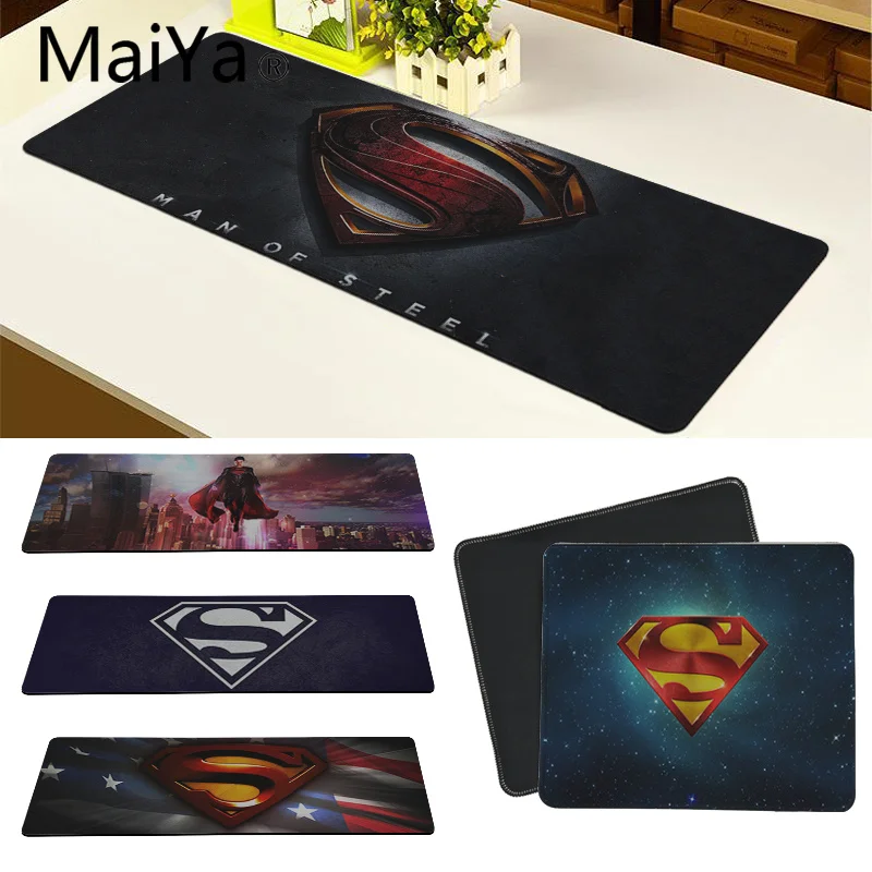 Maiya Top Quality DC superman logo Beautiful Anime Mouse Mat Free Shipping Large Mouse Pad Keyboards Mat
Maiya Top Quality DC superman logo Beautiful Anime Mouse Mat Free Shipping Large Mouse Pad Keyboards Mat