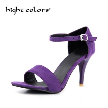 New 2019 Fashion Scrub Velvet Open Toe High Heels Sandals Bigger Size 32-47 Sexy Gladiator Sandals For Women Summer Shoes
New 2019 Fashion Scrub Velvet Open Toe High Heels Sandals Bigger Size 32-47 Sexy Gladiator Sandals For Women Summer Shoes