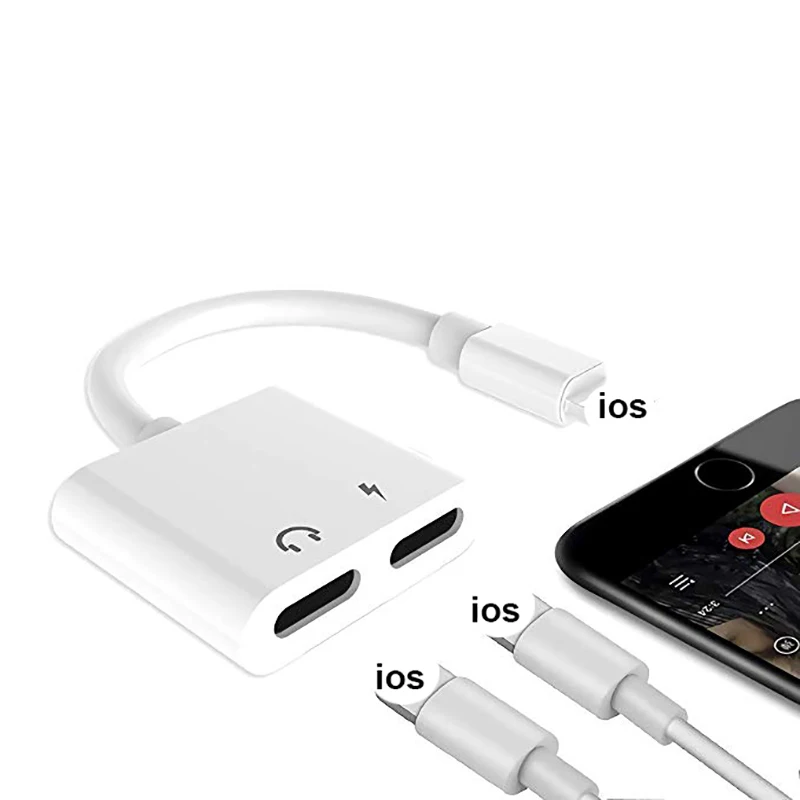 Cherie 2 in 1 Splitter Headphone Adapter For iPhone 7Plus 8Plus X XR XS Max Dual Jack Aux Audio Calling Charging Cable Converter
Cherie 2 in 1 Splitter Headphone Adapter For iPhone 7Plus 8Plus X XR XS Max Dual Jack Aux Audio Calling Charging Cable Converter