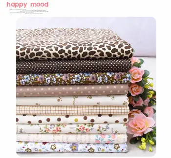 Brown Floral Handmade Cotton Fabric Fat Quarter Bundle Quilting Patchwork Tilda Doll Fabric 10pcs 40X40CM Free shipping
Brown Floral Handmade Cotton Fabric Fat Quarter Bundle Quilting Patchwork Tilda Doll Fabric 10pcs 40X40CM Free shipping