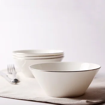 High Quality luxury bone china ceramic tableware brief bowls salad noodle soup grain corn flakes oatmeal fruit bowls western
High Quality luxury bone china ceramic tableware brief bowls salad noodle soup grain corn flakes oatmeal fruit bowls western