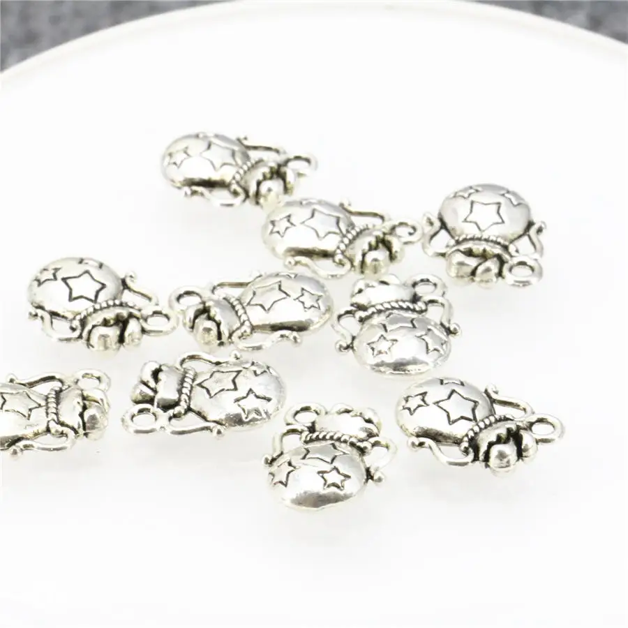 5PCS Copper Metal Pendant Women Girls Gifts Bag Shaped Lucky DIY Loose Finding Accessories Parts Jewelry Making Design 12x14mm
5PCS Copper Metal Pendant Women Girls Gifts Bag Shaped Lucky DIY Loose Finding Accessories Parts Jewelry Making Design 12x14mm