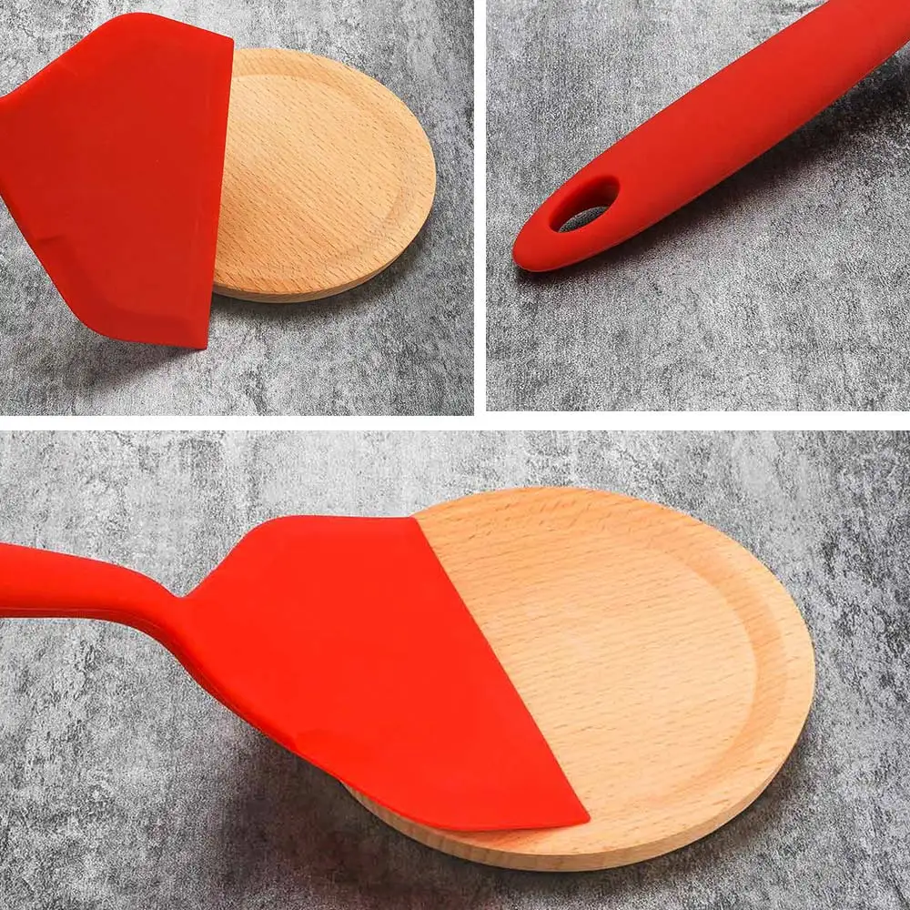1pc Food Grade Silicone Non-stick Heat Resistant Silicone Turners Spatula Kitchen Cooking Tools Beef Pizza Pan Utensils
1pc Food Grade Silicone Non-stick Heat Resistant Silicone Turners Spatula Kitchen Cooking Tools Beef Pizza Pan Utensils