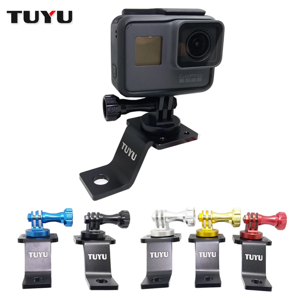 TUYU aluminum motorcycle rearview mirror bracket bracket For Gopro Hero 7 5 6 4 3+ XIAO YIMI 4K SJCAM EKEN H9r Accessories
TUYU aluminum motorcycle rearview mirror bracket bracket For Gopro Hero 7 5 6 4 3+ XIAO YIMI 4K SJCAM EKEN H9r Accessories