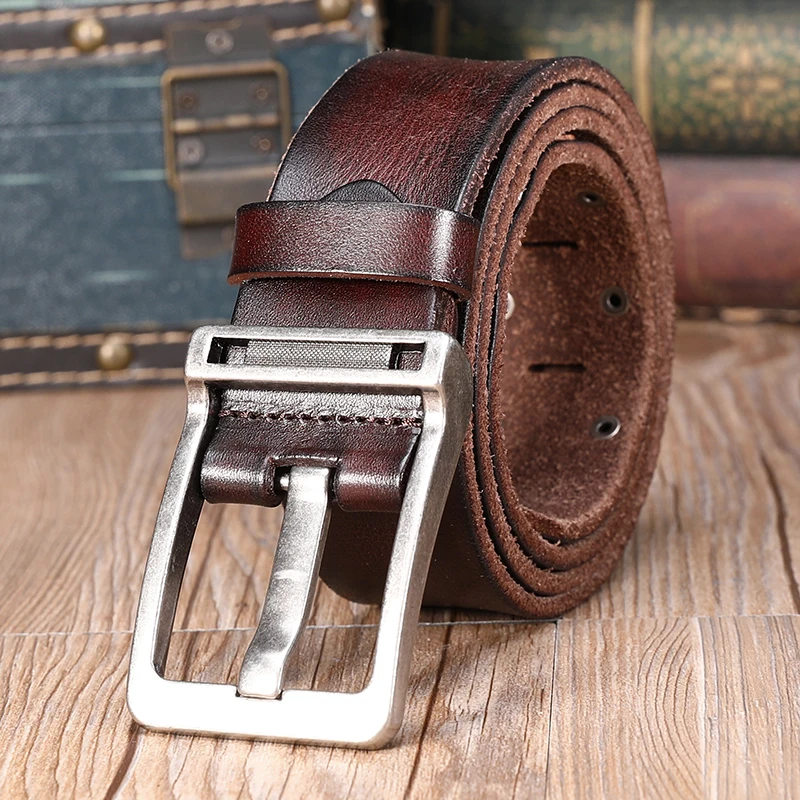 2019 Hot Vintage Men Belt Cow Senuine Leather Luxury Strap Male Belts for Men Casual Designer High Quality Pin Buckle Male Belts
2019 Hot Vintage Men Belt Cow Senuine Leather Luxury Strap Male Belts for Men Casual Designer High Quality Pin Buckle Male Belts