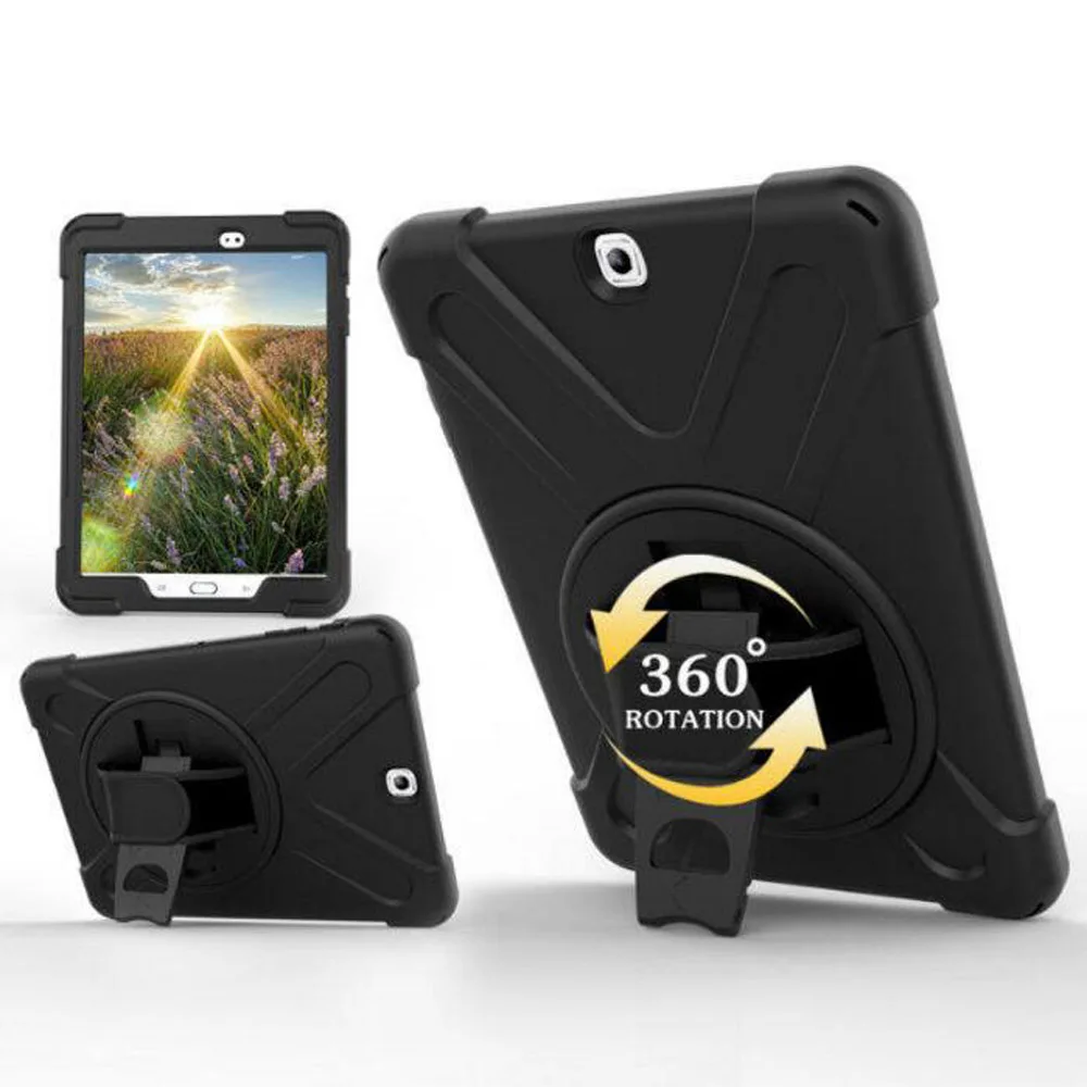 Case For Samsung Galaxy Tab S2 9.7 SM-T810 T813 T815 T819 Kids Safe Shockproof Heavy Duty Silicone Cover kickstand Hand bracel
Case For Samsung Galaxy Tab S2 9.7 SM-T810 T813 T815 T819 Kids Safe Shockproof Heavy Duty Silicone Cover kickstand Hand bracel