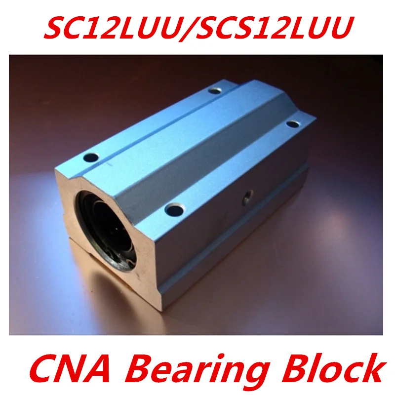 

Free shipping 2 pcs SC12LUU SCS12LUU Linear Ball Bearing XYZ Table CNC Router 12mm longer linear block Linear Guides