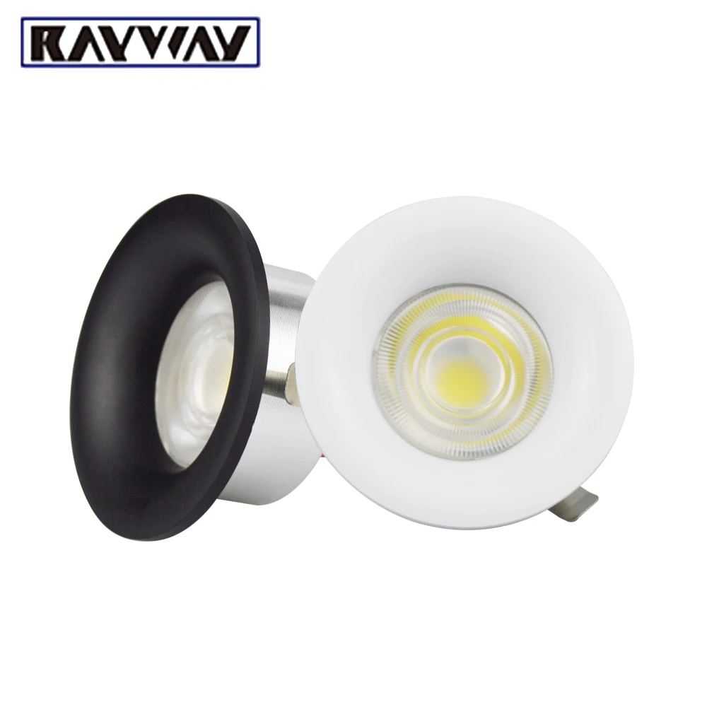 RAYWAY Dimmable LED Downlight Mini 5W COB Recessed Cabinet LED Ceiling Lamp Include Led Driver Showcase Wardrobe Lights
RAYWAY Dimmable LED Downlight Mini 5W COB Recessed Cabinet LED Ceiling Lamp Include Led Driver Showcase Wardrobe Lights