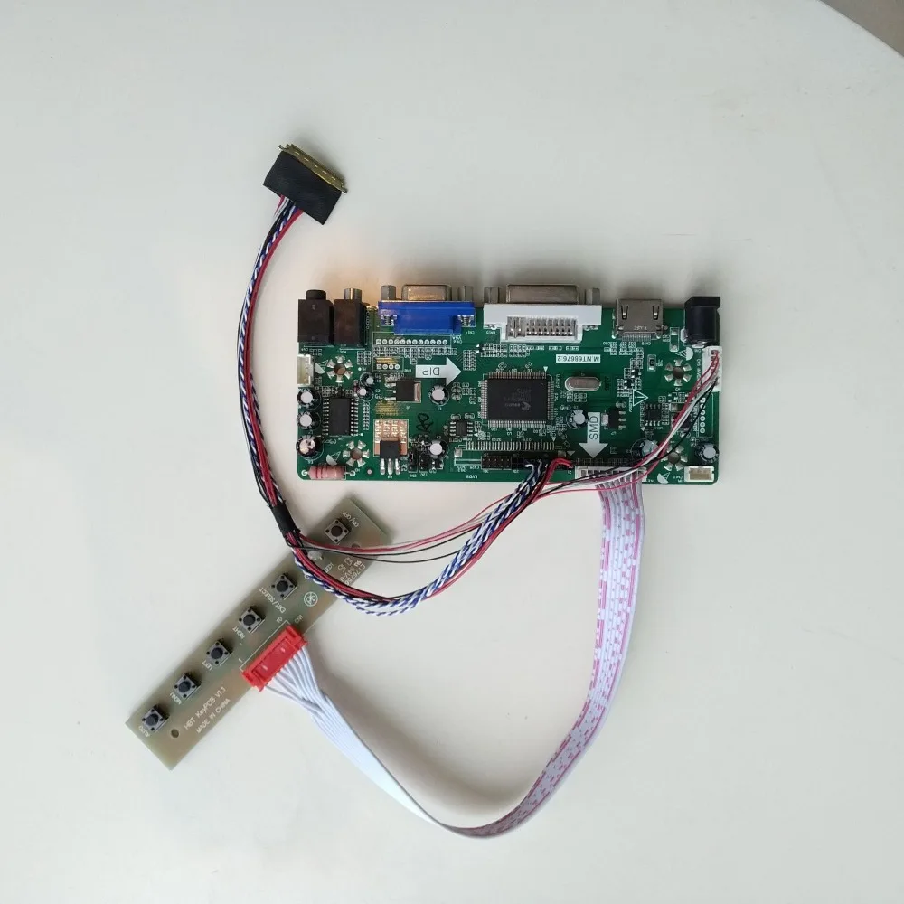 2019 M.NT68676 HDMI DVI VGA LED LCD Controller board Kit for LP173WD1(TL)(C1)/(TL)(B2) 1600X900 17.3inch Panel display
2019 M.NT68676 HDMI DVI VGA LED LCD Controller board Kit for LP173WD1(TL)(C1)/(TL)(B2) 1600X900 17.3inch Panel display