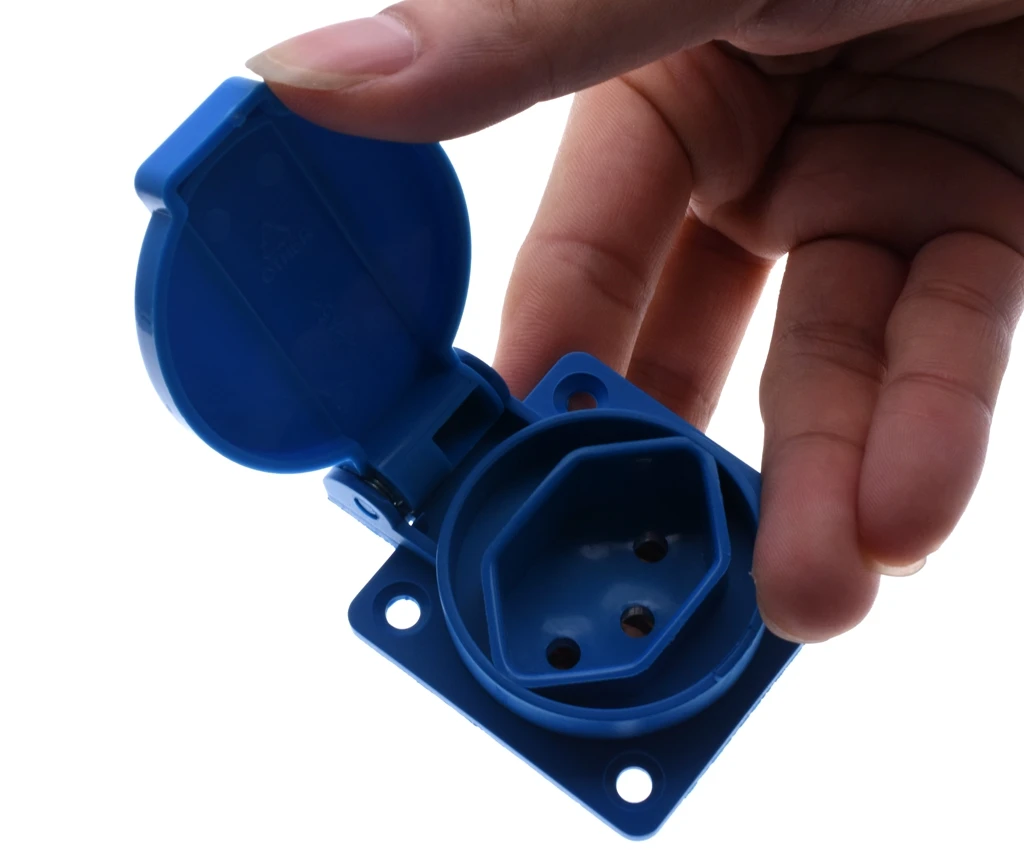 Switzerland Waterproof Dustproof Industrial Socket 10A 250V AC Power Socket Power Connector Plug Electrical Socket Withcover
Switzerland Waterproof Dustproof Industrial Socket 10A 250V AC Power Socket Power Connector Plug Electrical Socket Withcover