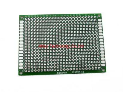 20PCS/LOT 5x7 cm PROTOTYPE PCB 2 layer 5*7 panel Universal Board | Обустройство дома