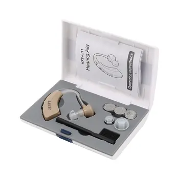 JECPP Mini Ear Hearing Aid Kit Adjustable Tone Behind Ear Sound Amplifier Hearing Enhancement Sound Enhancer KXW-211
JECPP Mini Ear Hearing Aid Kit Adjustable Tone Behind Ear Sound Amplifier Hearing Enhancement Sound Enhancer KXW-211