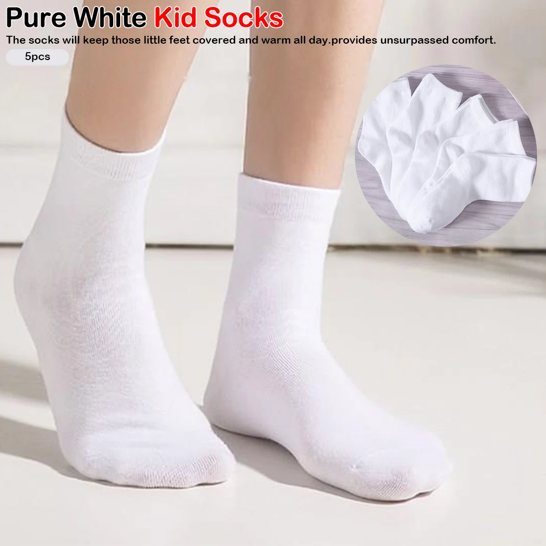 Children Socks Spring&Autumn Cotton Baby Girls Socks With Boys Socks Solid Color 1-10Year Kids Socks 5pairls/lot
Children Socks Spring&Autumn Cotton Baby Girls Socks With Boys Socks Solid Color 1-10Year Kids Socks 5pairls/lot