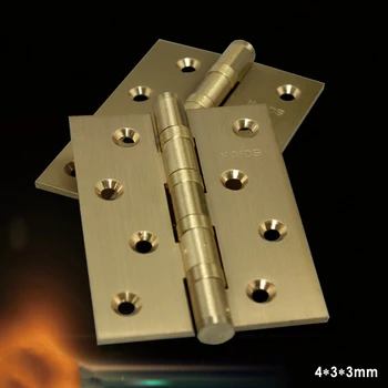 1 Pcs/set 4 Inch Furniture Hardware Accessories Swing Hinges Thick Gold Pure Copper Wooden Door Hydraulic Buffer Silent Hinge
1 Pcs/set 4 Inch Furniture Hardware Accessories Swing Hinges Thick Gold Pure Copper Wooden Door Hydraulic Buffer Silent Hinge