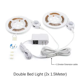 DC12V LED Under Cabinet Strips 1.5M Flexible Under Bed Light Motion Activated LED Strip PIR Motion Sensor Cupboard Closet Lamp
DC12V LED Under Cabinet Strips 1.5M Flexible Under Bed Light Motion Activated LED Strip PIR Motion Sensor Cupboard Closet Lamp