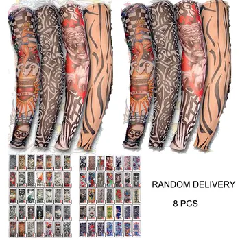 8Pcs Unisex Temporary Fake Slip On Tattoo Arm Sleeves Fashion SunscreeSticker Fake Waterproof Tattoo fake tattoos for girl man
8Pcs Unisex Temporary Fake Slip On Tattoo Arm Sleeves Fashion SunscreeSticker Fake Waterproof Tattoo fake tattoos for girl man