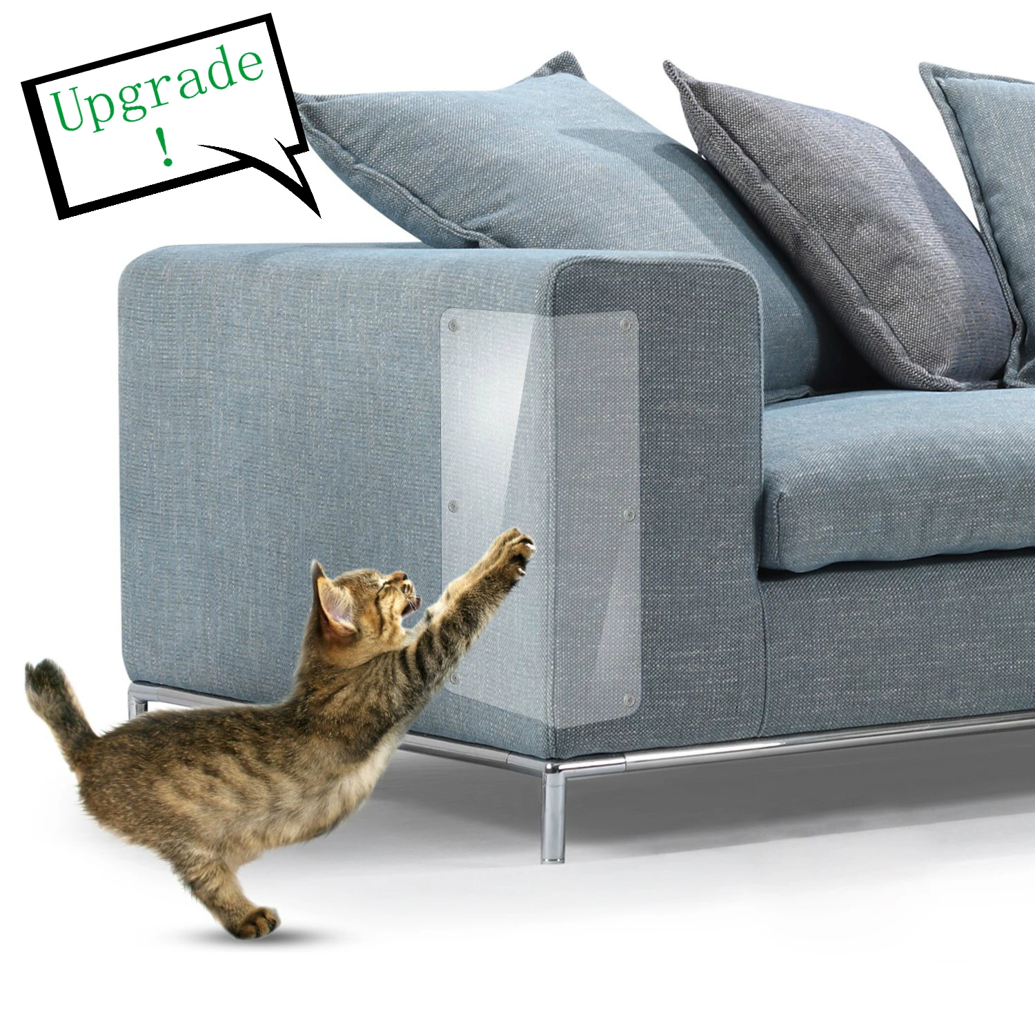 Kitten Scratcher Guard Sofa Anti-grab Film Anti-scratch Sticker Set Upgrade Thicker Stronger Better Quality Cat Scratching
Kitten Scratcher Guard Sofa Anti-grab Film Anti-scratch Sticker Set Upgrade Thicker Stronger Better Quality Cat Scratching