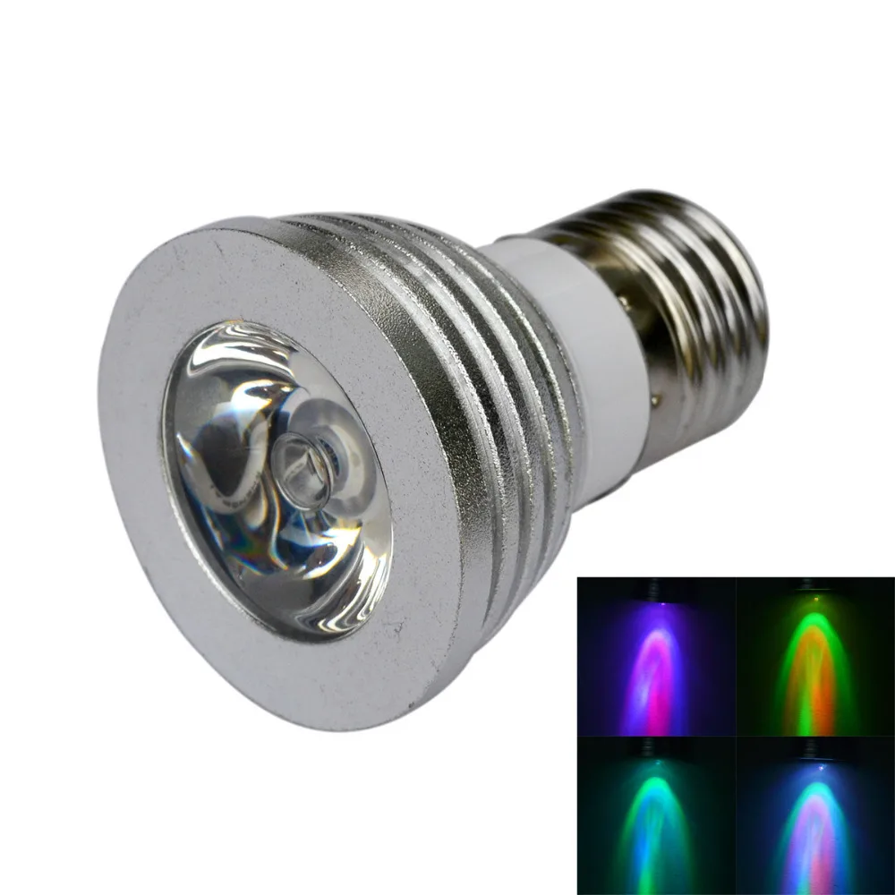 E27 3W 150LM 1-LED Multi-Colored RGB Light LED Spot Bulb / Remote Control (AC 100-220V), free shipping
E27 3W 150LM 1-LED Multi-Colored RGB Light LED Spot Bulb / Remote Control (AC 100-220V), free shipping
