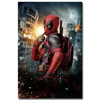 NICOLESHENTING Deadpool Wade Wilson Art Silk Poster Print 13x20 32x48 inch Movie Comic Pictures Living Room Decor DO03
NICOLESHENTING Deadpool Wade Wilson Art Silk Poster Print 13x20 32x48 inch Movie Comic Pictures Living Room Decor DO03