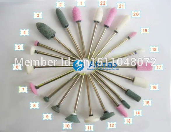 Free shipping 22pcs Dental mounted stone mounted point polishing grinding bur 22 types for your choice
Free shipping 22pcs Dental mounted stone mounted point polishing grinding bur 22 types for your choice