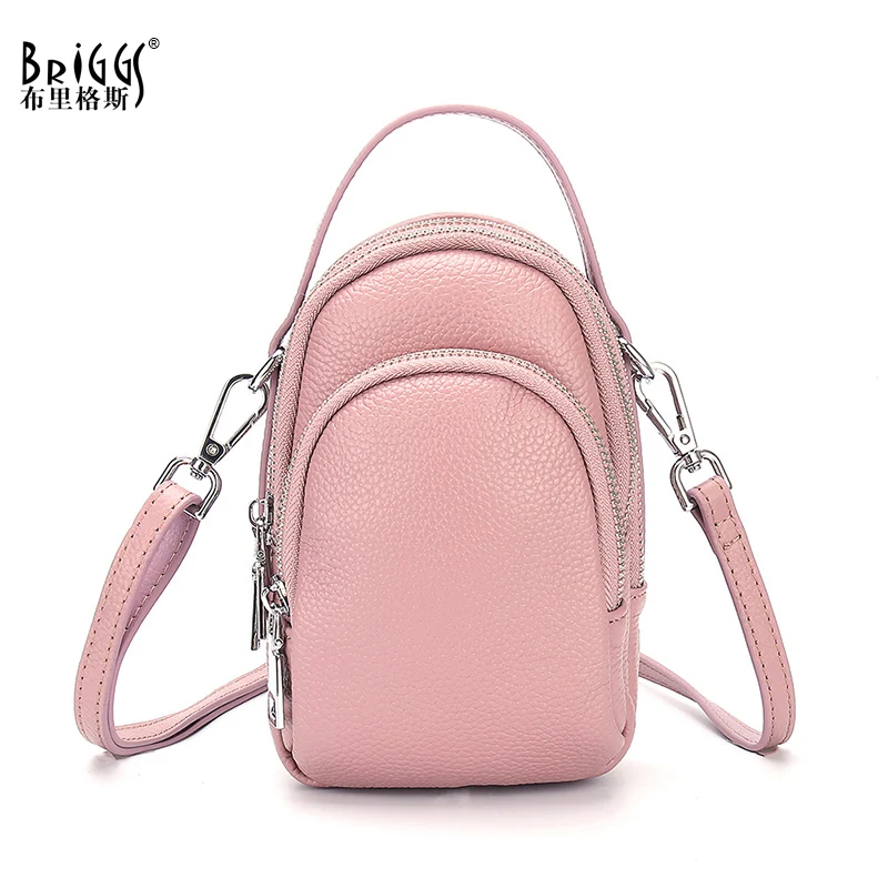 BRIGGS genuine leather women bag female shoulder bag shell handbag ladies crossbody bag for women small purse with Three zipper
BRIGGS genuine leather women bag female shoulder bag shell handbag ladies crossbody bag for women small purse with Three zipper