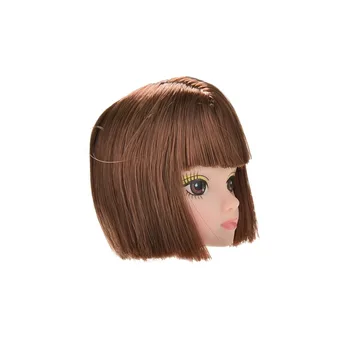 TOYZHIJIA 1pc Fashion FlaxenShort Hair Students Head Wigs For Barbies fashion cute gift for girl Doll Head Dolls Accessories
TOYZHIJIA 1pc Fashion FlaxenShort Hair Students Head Wigs For Barbies fashion cute gift for girl Doll Head Dolls Accessories