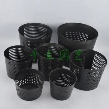 Seedlings planted basin plastic flower pots Blue pots breathable black mesh basin
Seedlings planted basin plastic flower pots Blue pots breathable black mesh basin