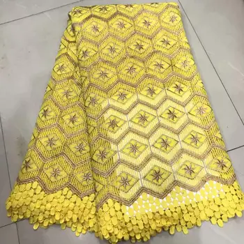 2019 Latest African Cord Lace Fabrics with Stones African Lace Fabric Yellow Nigerian Lace Fabrics Guipure Lace Fabric 5 Yards
2019 Latest African Cord Lace Fabrics with Stones African Lace Fabric Yellow Nigerian Lace Fabrics Guipure Lace Fabric 5 Yards