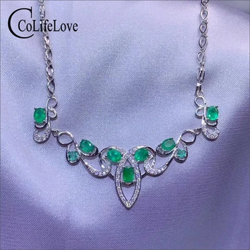 CoLife Jewelry 100% Natural Emerald Necklace for Wedding 9 Pieces Natural Emerald Necklace 925 Sterling Silver Emerald Jewelry
CoLife Jewelry 100% Natural Emerald Necklace for Wedding 9 Pieces Natural Emerald Necklace 925 Sterling Silver Emerald Jewelry