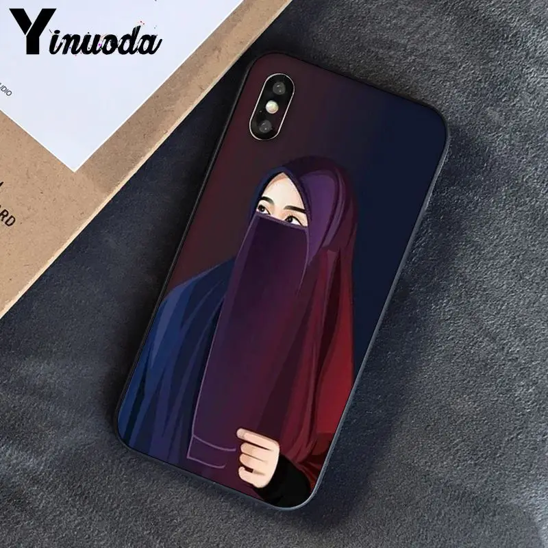 Muslim Islamic Black Cartoon Girl