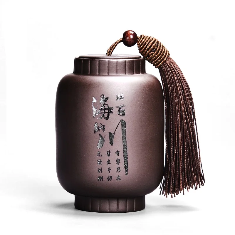 Ceramic Tea Container Box Candy Salt Sealed Cans Food Storage Jars Kitchen Spices Pot Coffee Tank Chinese Calligraphy Theme
Ceramic Tea Container Box Candy Salt Sealed Cans Food Storage Jars Kitchen Spices Pot Coffee Tank Chinese Calligraphy Theme