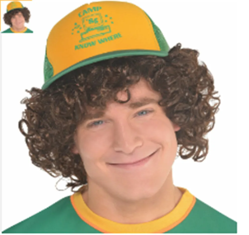 New Stranger Things 3 Dustin Baseball Hat Retro Mesh Trucker Adult "Camp Know Where" Green Yellow Cap Cosplay Gifts
New Stranger Things 3 Dustin Baseball Hat Retro Mesh Trucker Adult "Camp Know Where" Green Yellow Cap Cosplay Gifts