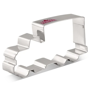 KENIAO Truck Cookie Cutter - 12.2 x 5.8 cm - Vehicle Biscuit and Fondant Cutter for Kids - Stainless Steel
KENIAO Truck Cookie Cutter - 12.2 x 5.8 cm - Vehicle Biscuit and Fondant Cutter for Kids - Stainless Steel