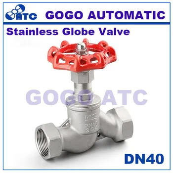 High quality female thread stop large valve SS304 306L 1-1/2"BSP DN40 stainless steel S type GB standard screwed globe valve
High quality female thread stop large valve SS304 306L 1-1/2"BSP DN40 stainless steel S type GB standard screwed globe valve