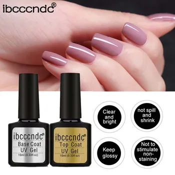 ibcccndc Brand Long Lasting Nails Lacquer LED UV Gel Nail Polish 10ml Soak Off Base Coat Top Coat Transparent Nail Gel
ibcccndc Brand Long Lasting Nails Lacquer LED UV Gel Nail Polish 10ml Soak Off Base Coat Top Coat Transparent Nail Gel