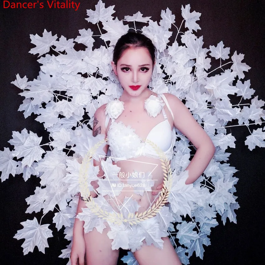 Show Photography Wings Sexy DJ Female Women Girls Lady Singer White Performance Costume Pole Jazz Dance Clothes Stage Wear Suits
Show Photography Wings Sexy DJ Female Women Girls Lady Singer White Performance Costume Pole Jazz Dance Clothes Stage Wear Suits