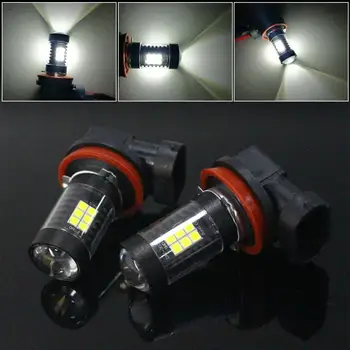 2pcs H8 H11 21W 6500K White LED Car Fog Light Driving Lamp Projector DRL Bulb Auto Daytime Running Light
2pcs H8 H11 21W 6500K White LED Car Fog Light Driving Lamp Projector DRL Bulb Auto Daytime Running Light