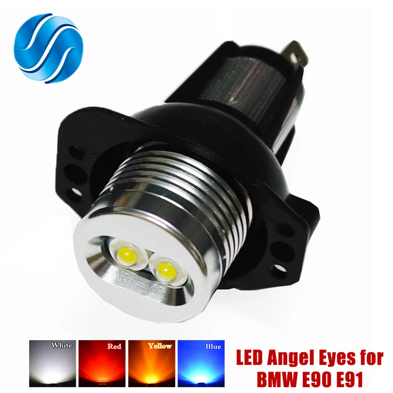 flytop 1 Set 2*6W 12W LED Marker Angel Eyes Bridgelux LED Chips White / Blue / Red / Yellow Color for BMW E90 E91
flytop 1 Set 2*6W 12W LED Marker Angel Eyes Bridgelux LED Chips White / Blue / Red / Yellow Color for BMW E90 E91