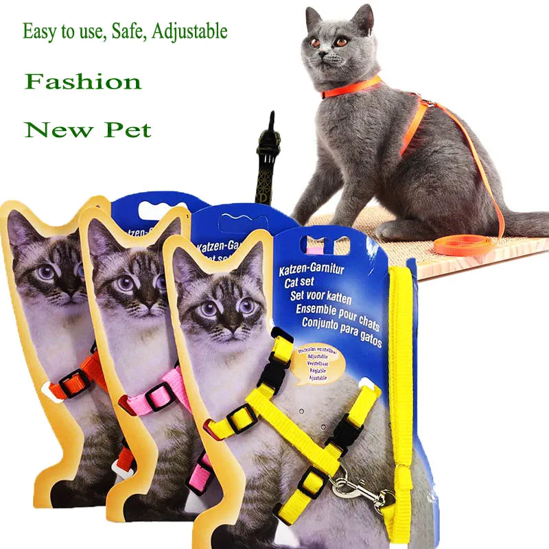Fashion Cat Dog Collar Harness Leash Adjustable Nylon Pet Traction Cat Kitten Halter Collar Cats Products For Pet Harness Belt
Fashion Cat Dog Collar Harness Leash Adjustable Nylon Pet Traction Cat Kitten Halter Collar Cats Products For Pet Harness Belt