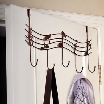 Creative Notes Shape Door Back Hooks Bedroom Coat/Hat/Scarf/Bag Hanging Rack Punch-free Bathroom Organizer Hanger With 5 Hooks
Creative Notes Shape Door Back Hooks Bedroom Coat/Hat/Scarf/Bag Hanging Rack Punch-free Bathroom Organizer Hanger With 5 Hooks