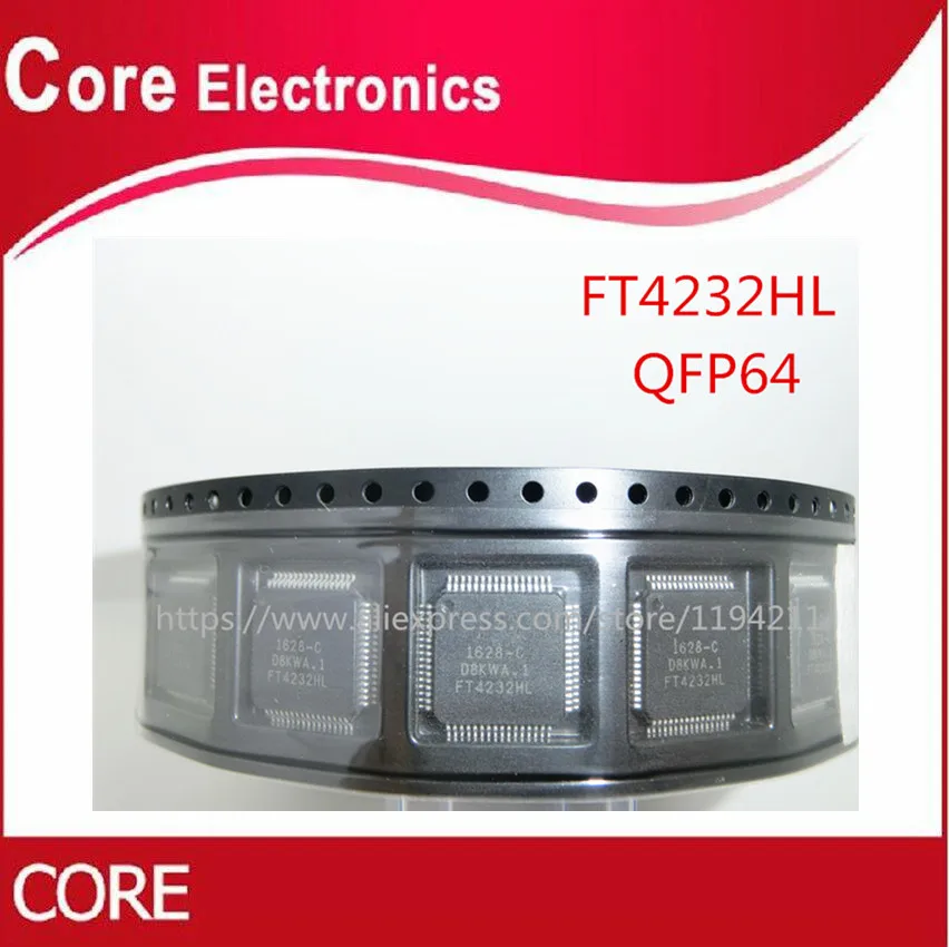 100 шт./лот FT4232HL FT4232H FT4232 LQFP64 | Электронные компоненты и принадлежности