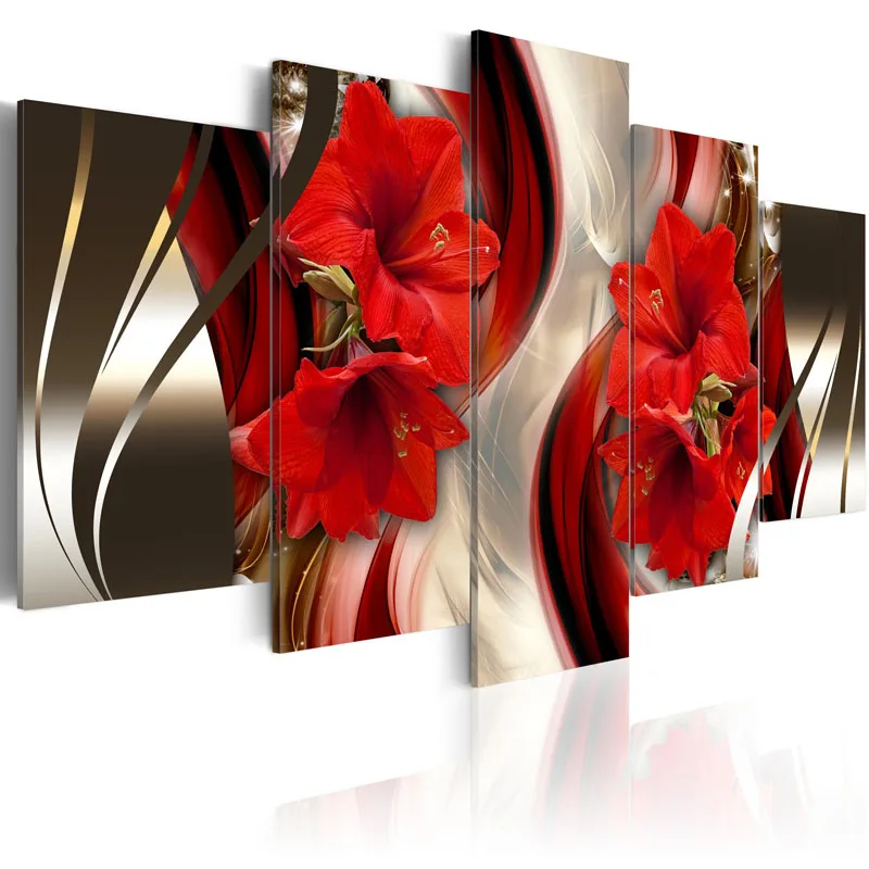 5 Pieces Canvas Art Oil Painting Flower Painting Home Decor Print Wall Art Modular Picture for Living Room Framed PJMT- (9)
5 Pieces Canvas Art Oil Painting Flower Painting Home Decor Print Wall Art Modular Picture for Living Room Framed PJMT- (9)