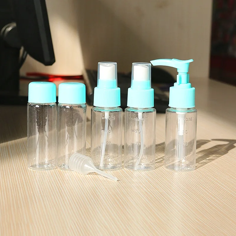 7pcs/set Portable Flight Travel Size Bottle Pack Liquid Containers Shampoo Cream Cosmetics Refilable Bottles
7pcs/set Portable Flight Travel Size Bottle Pack Liquid Containers Shampoo Cream Cosmetics Refilable Bottles