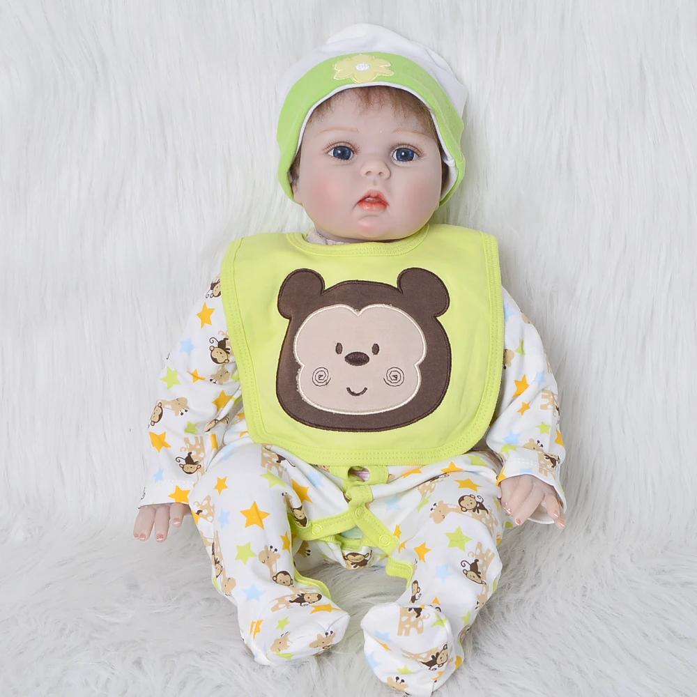 22inch reborn Dolls Lifelike Baby Newborn Fashion Doll Christmas Gift New Year Gift adorable vivid bebe toddler doll hot sale
22inch reborn Dolls Lifelike Baby Newborn Fashion Doll Christmas Gift New Year Gift adorable vivid bebe toddler doll hot sale