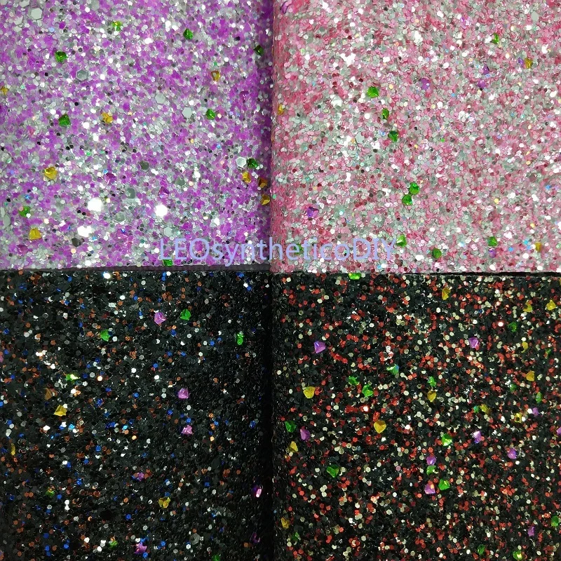 1PC 21X29CM Synthetic Letaher, Cuero Sintetico Chunky Glitter Leather For Making Bows Accessories LEOsyntheticoDIY T135A
1PC 21X29CM Synthetic Letaher, Cuero Sintetico Chunky Glitter Leather For Making Bows Accessories LEOsyntheticoDIY T135A