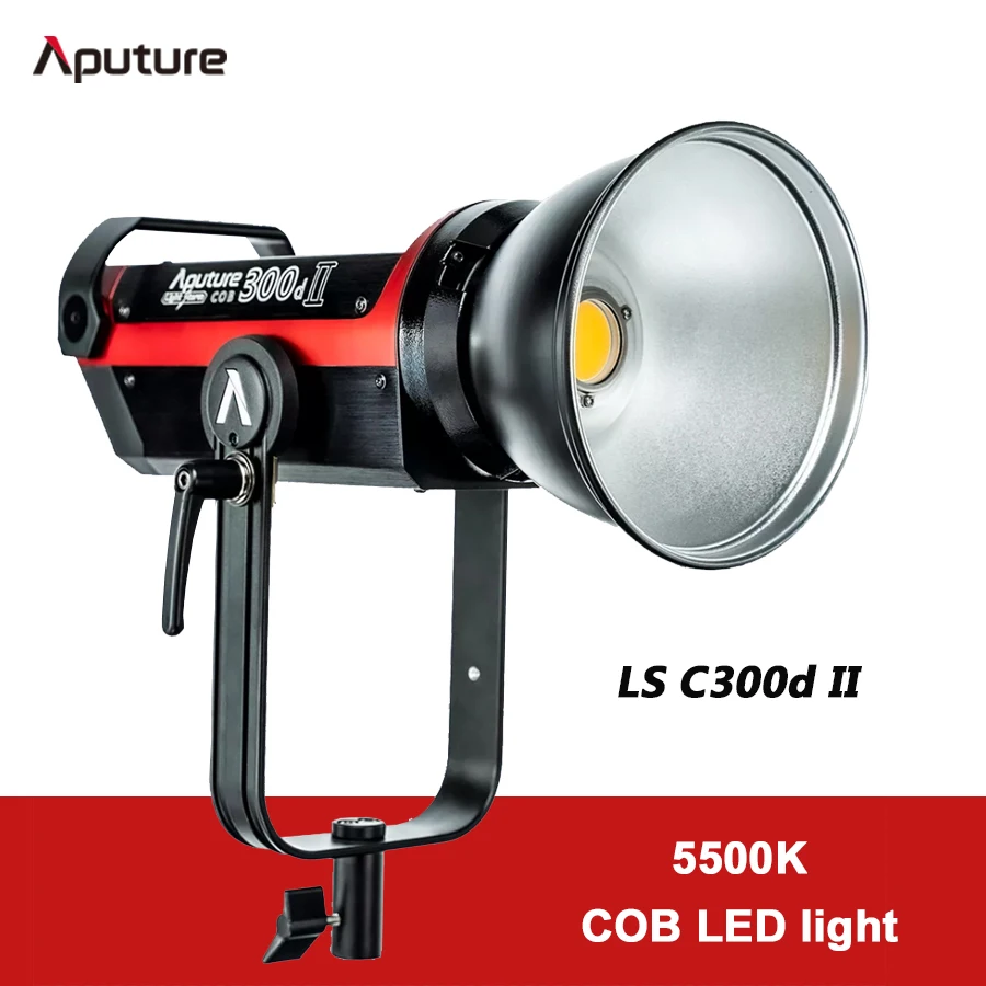 Aputure LS C300dII 300d II LED COB Light 5500K Daylight Bowens Mount Outdoor Studio Video Light Photography lighting Lamp
Aputure LS C300dII 300d II LED COB Light 5500K Daylight Bowens Mount Outdoor Studio Video Light Photography lighting Lamp